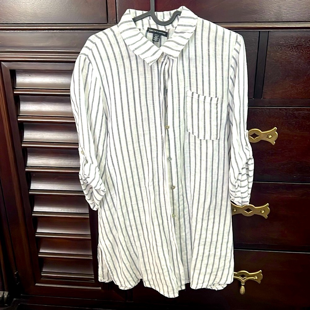 Saks Fifth Avenue 100% Linen